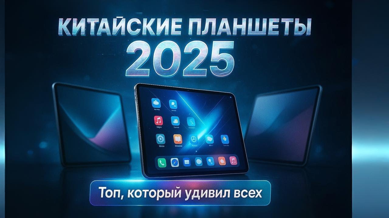 🔝Топ лучших китайских планшетов 2025 года | Самые мощные и недорогие модели с AliExpress и не только