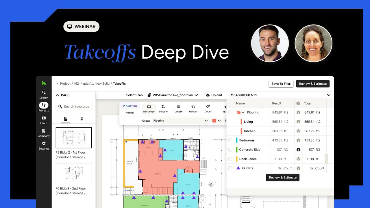 Houzz Pro Takeoffs Deep Dive