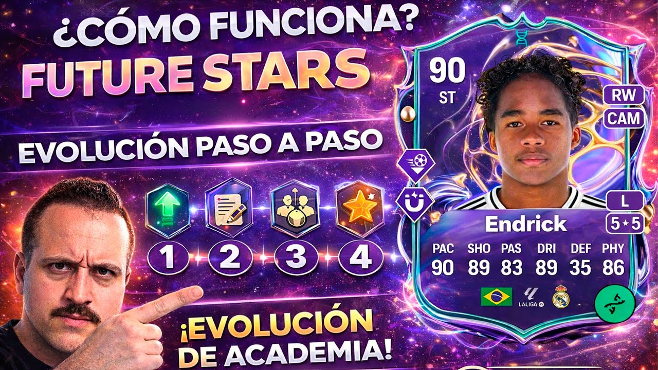 🔥 DE PRINCIPIO A FIN 🚨 PASO A PASO EVOLUCION DE ACADEMIA FUTURE STAR ✅ FC 26 ULTIMATE TEAM 🥵 ENDRICK