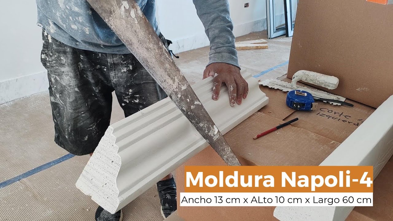 Molduras Prefabricadas de Concreto Ligero