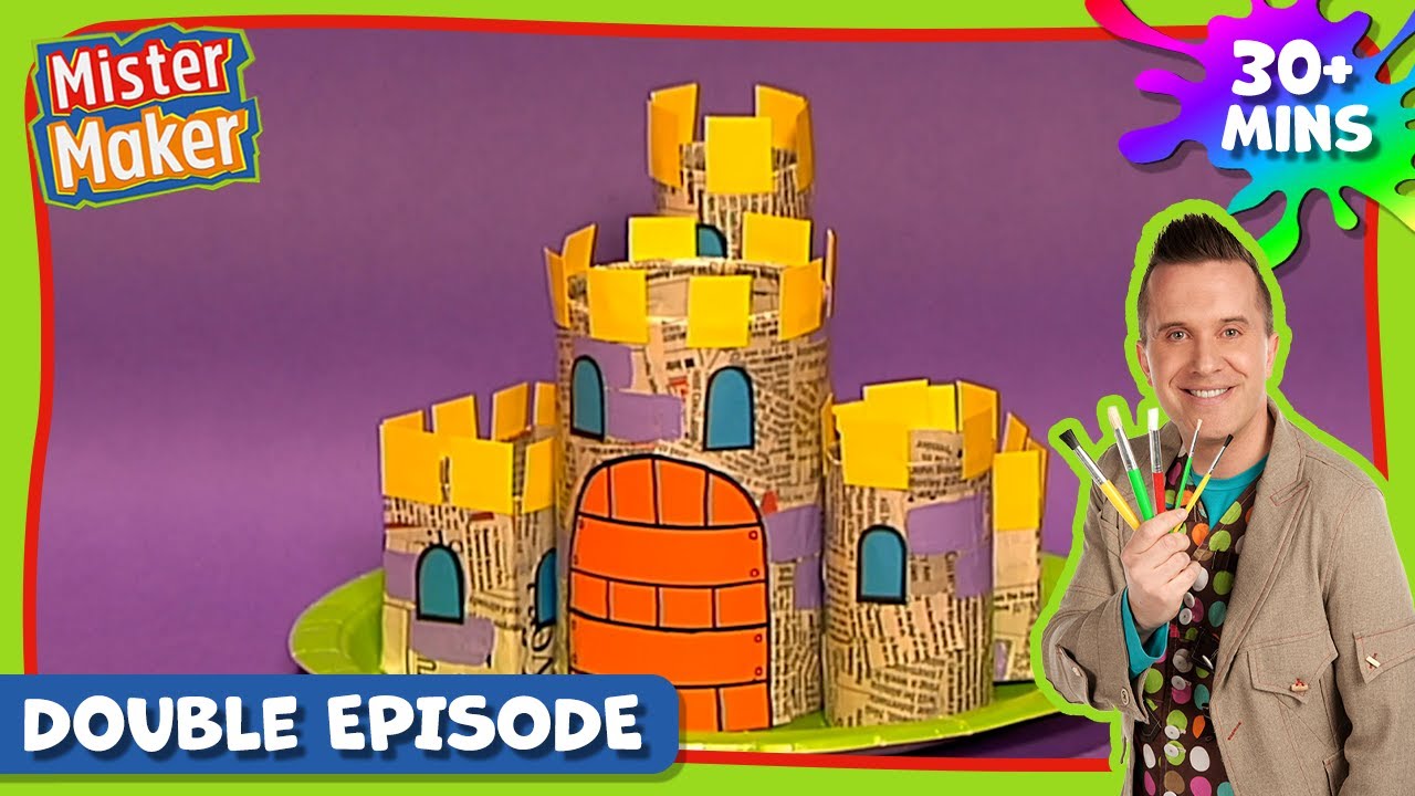 Mister Maker Comes To Town 🎨 Season 1, Episode 9-10 | DOUBLE FULL EPISODE - Arts & Crafts