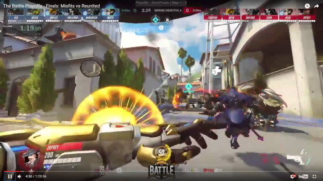 Reunited vs. MisfitsGG - The Battle Playoffs Vod Review G1 - Elfalas