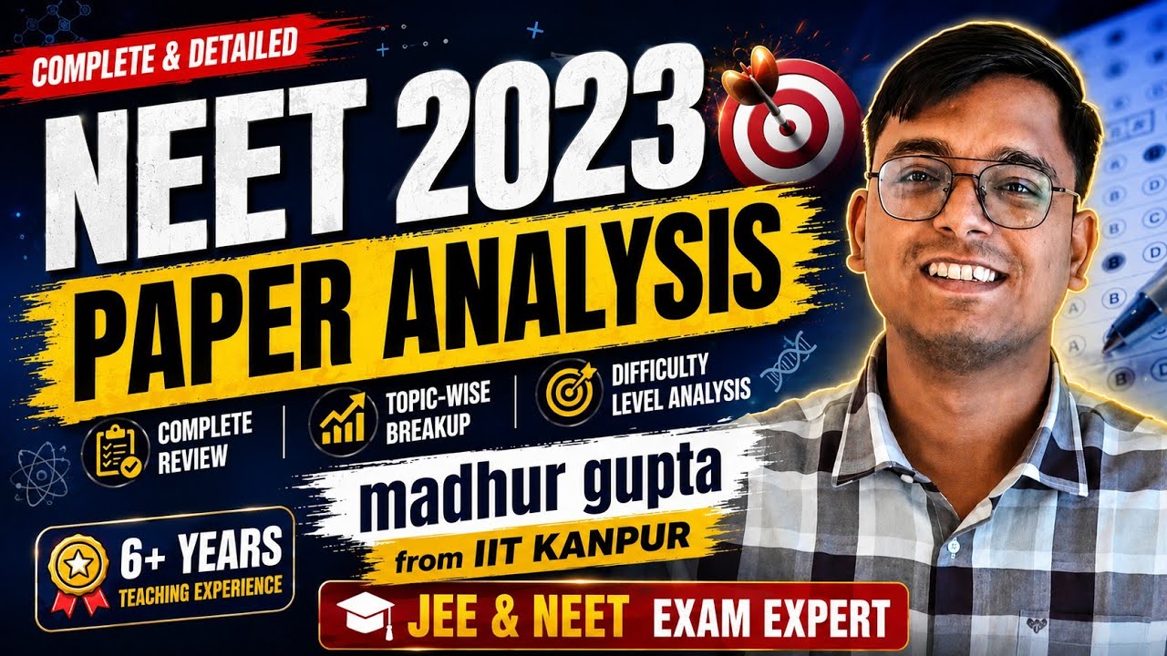 NEET 2023 PAPER ANALYSIS 