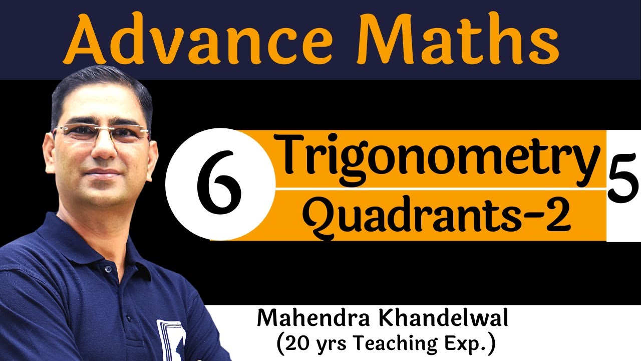 [6] Trigonometry-5 | SSC | RAILWAY | Devotion Institute | Mahendra Khandelwal