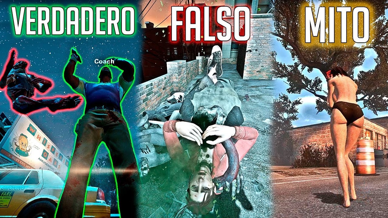 Desmintiendo Mitos De Left 4 Dead 2 JAMAS ANTES VISTOS | VIDEO 2024 | Capitulo 5