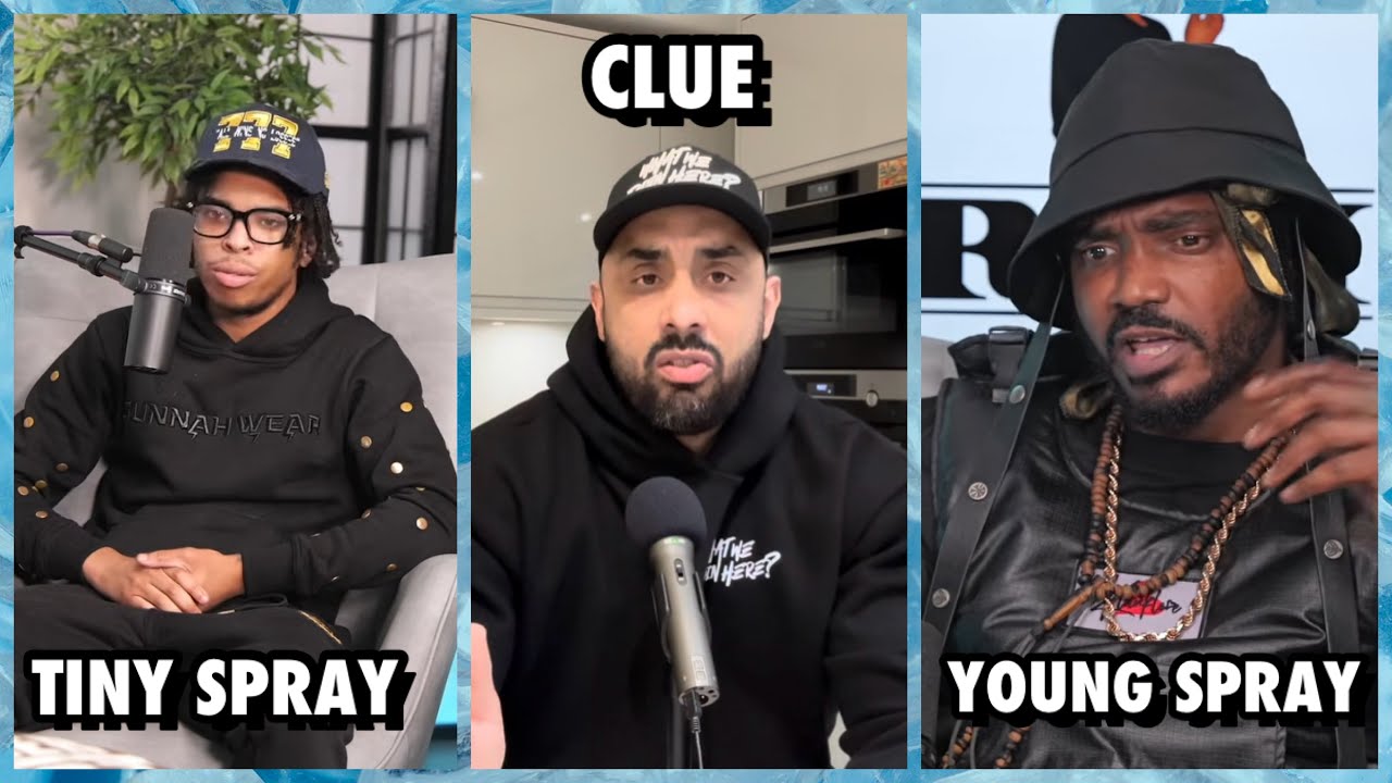 CLUE MADE YOUNG SPRAY KICK TINY SPRAY OFF RTM PODCAST? 🚮