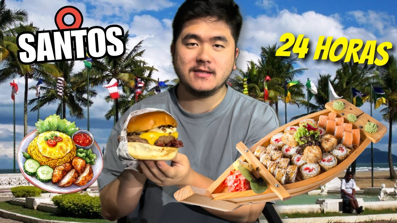 24 HORAS SÓ COMENDO EM SANTOS