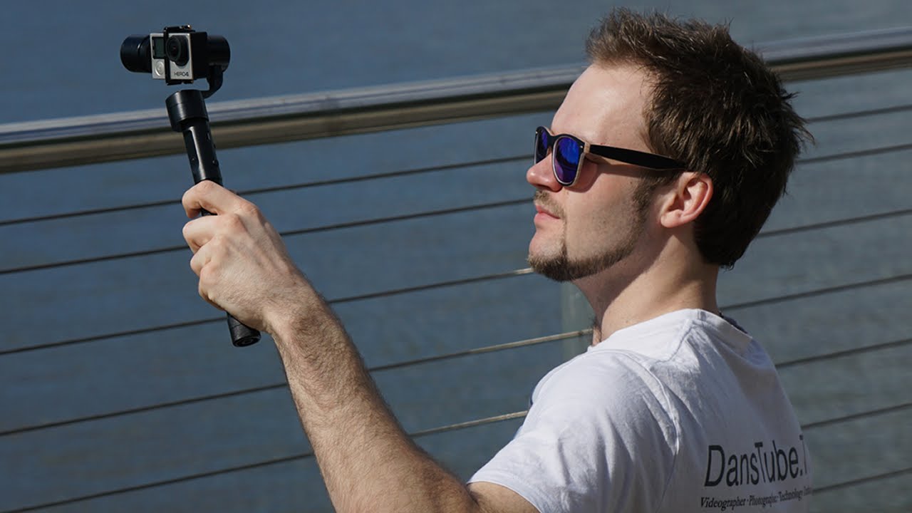 GoPro Handheld Zhiyun Z1-Evolution Test || DansTube.TV