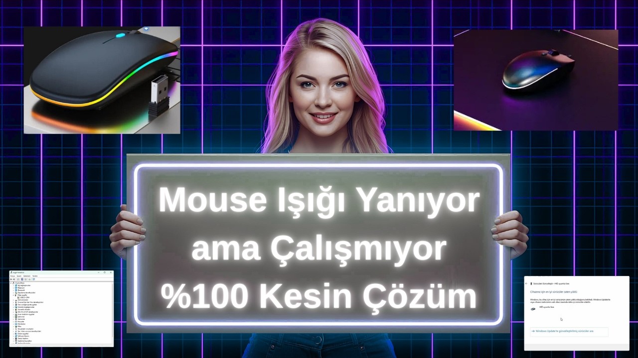 Fare Işığı Yanıyor ama Çalışmıyor | Mouse Çalışmama Sorunu Kesin Çözüm 2026 GÜNCEL