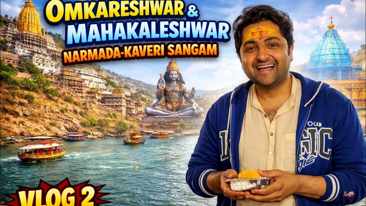 Mahakal ne Bulaya hai | 2 Jyotirling in One Journey! 🔱 Omkareshwar & Mahakaleshwar | Vlog 2