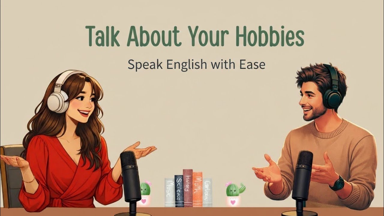 How to Talk About Your Hobbies in English Fluently | Easy English Speaking Practice for Beginners