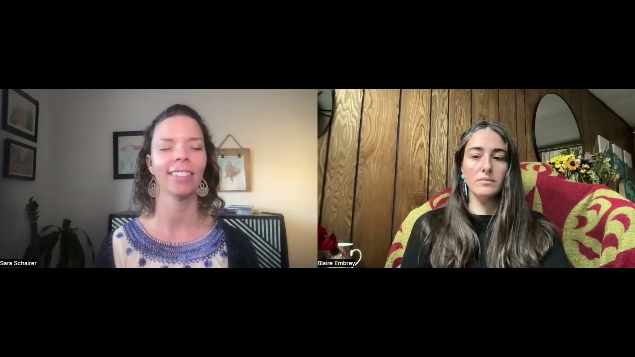 Centering With Author And Facilitator Sara Schairer