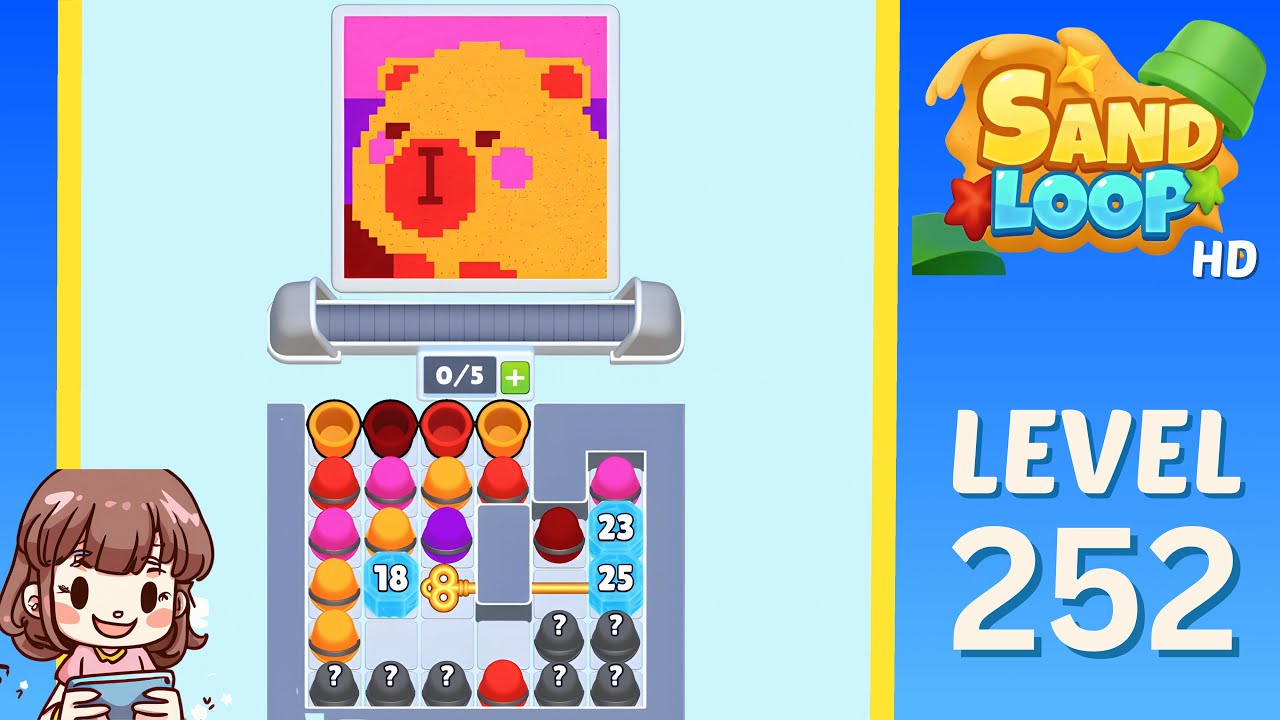 Sand Loop Level 252 Solution Walkthrough