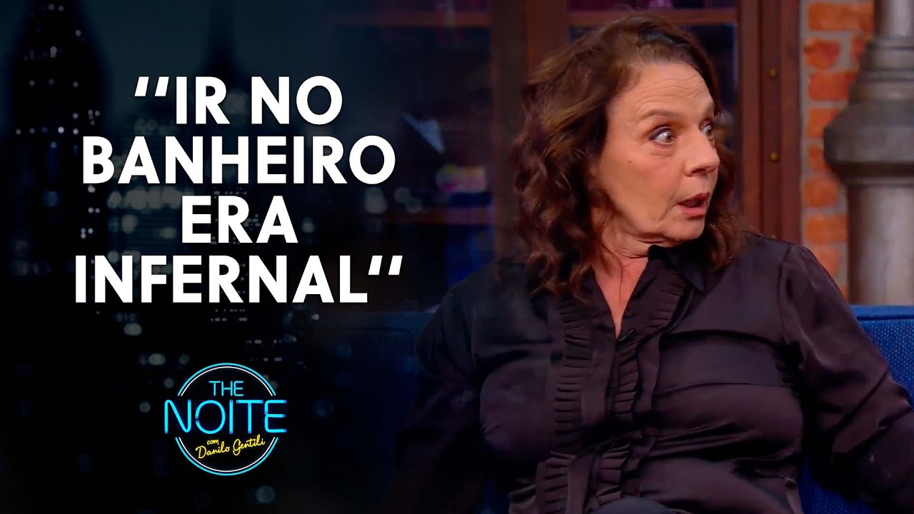 Rosi Campos contou as dificuldades que tinha com o figurino da eterna Morgana | The Noite (21/04/22)