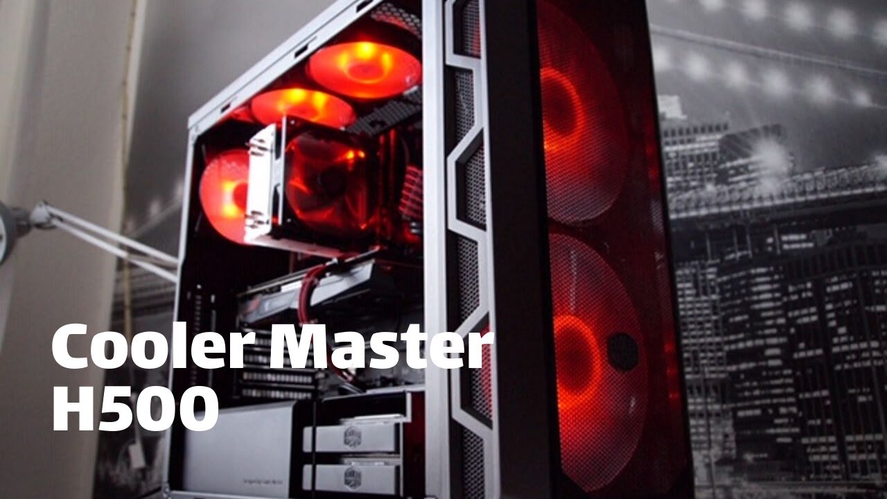 Gaming PC Build Cooler Master H500