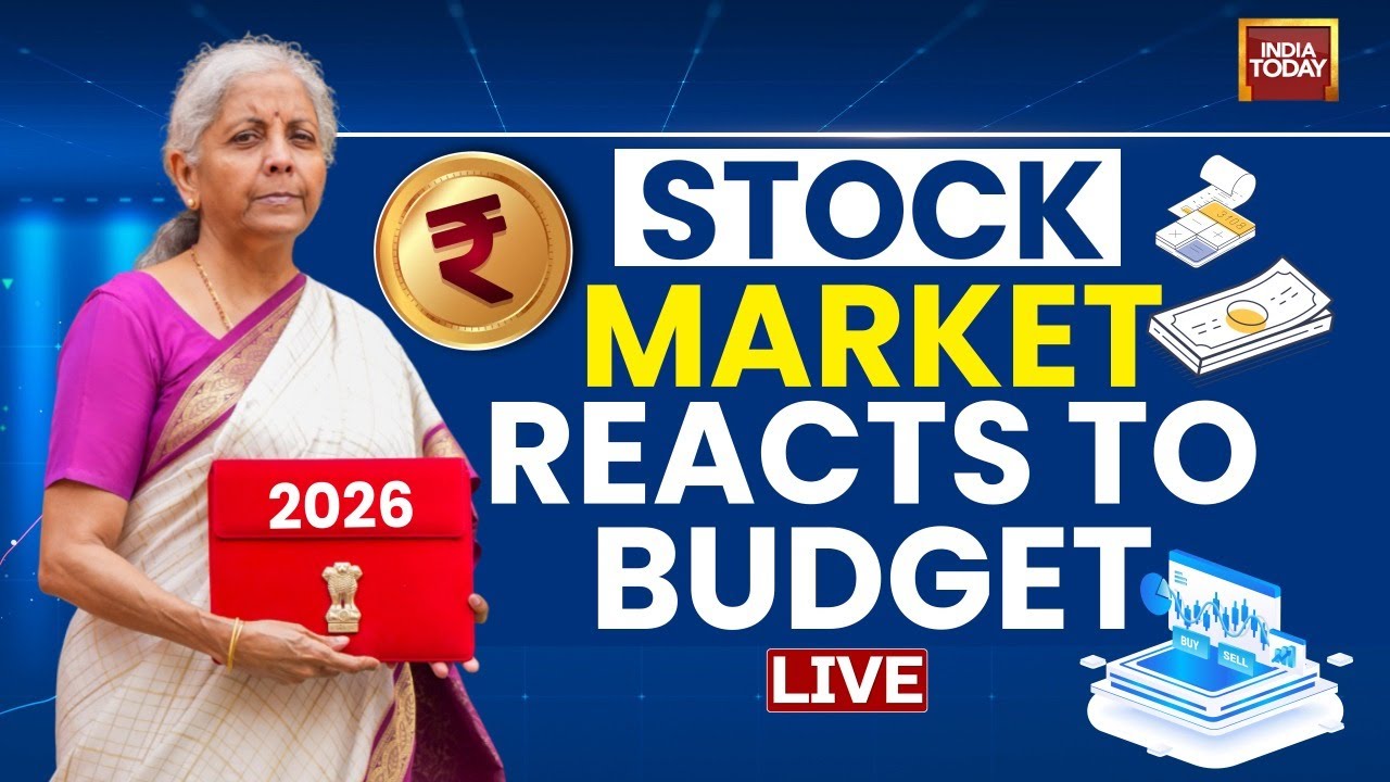 Budget 2026 LIVE Updates: How Stock Market Reacts To Budget Announcement? | Nirmala Sitharaman LIVE