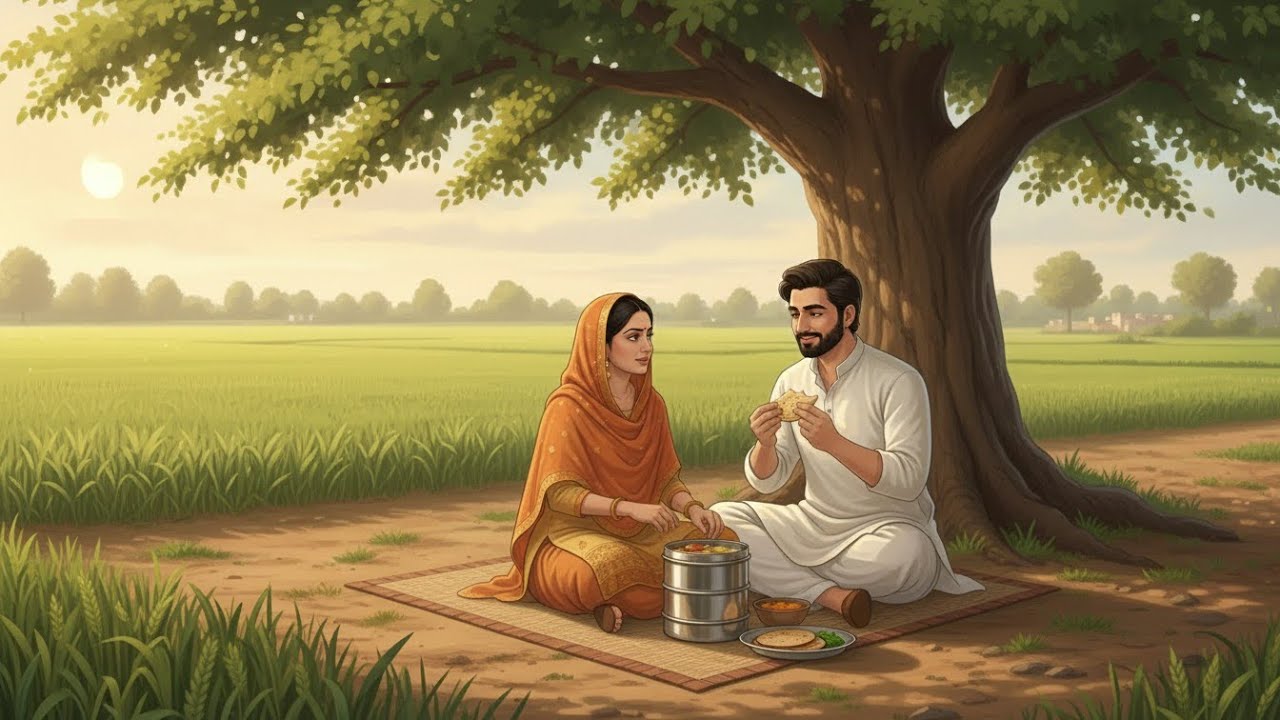 Gaon ke Kisan ki Jindagi| #Sidra ki duniya 02#AI video #village life 