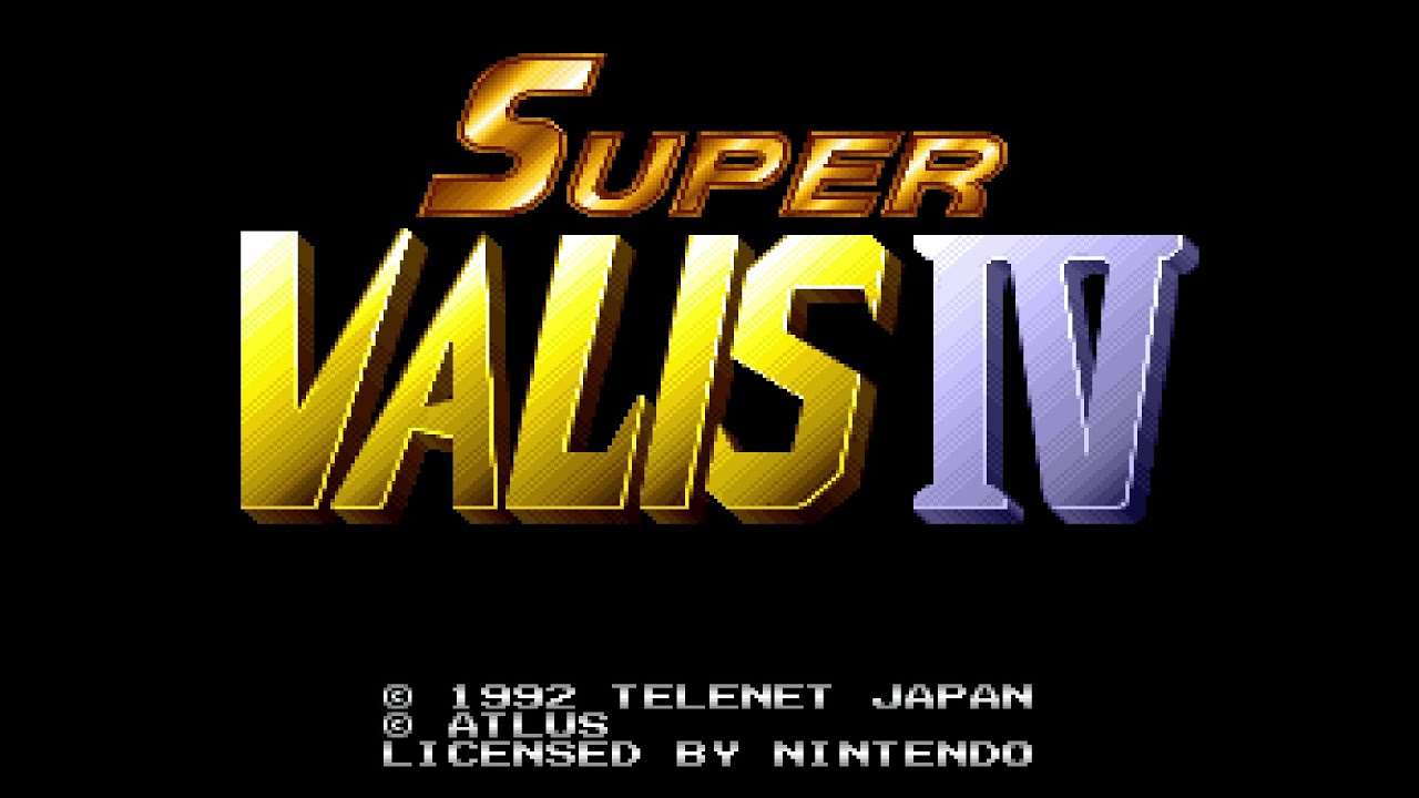 Super Valis IV (SUPERヴァリス赤き月の乙女). (1992). 1CC.. 60Fps.