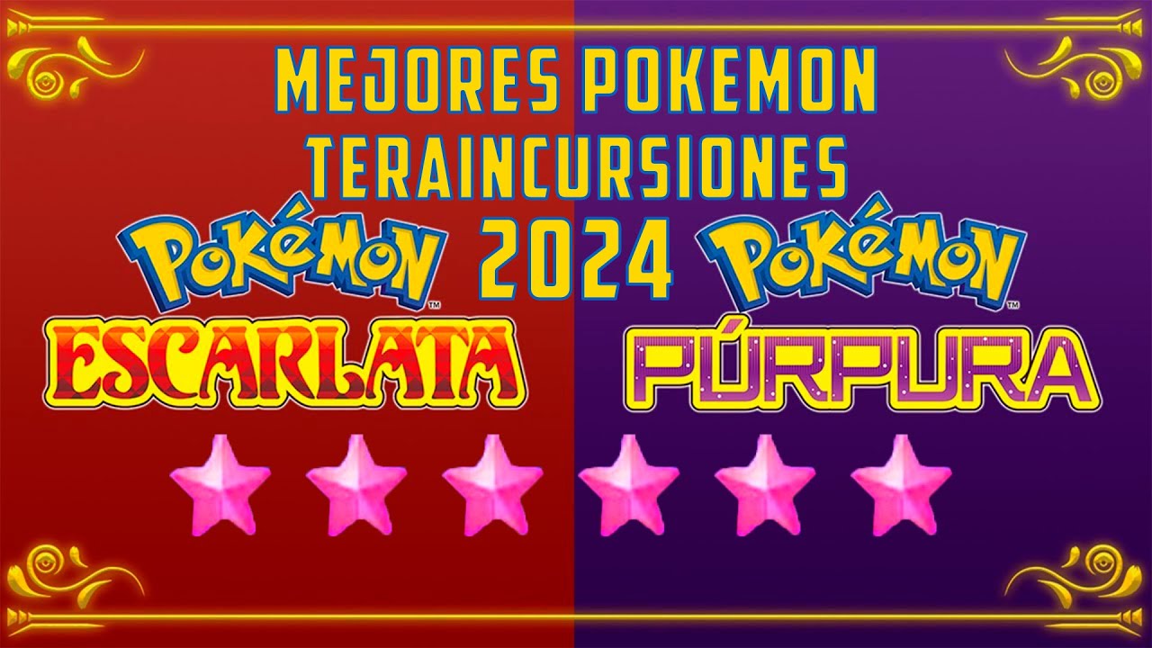 ESTOS SON LOS MEJORES POKEMON PARA TERAINCURSIONES EN POKEMON ESCARLATA Y PURPURA EN 2024