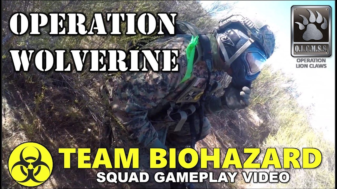 Lion Claws Operation Wolverine - BIOHAZARD Milsim Airsoft Gameplay