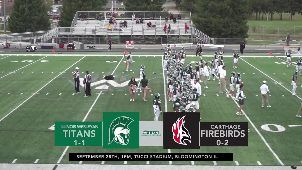 Football: Carthage v Illinois Wesleyan