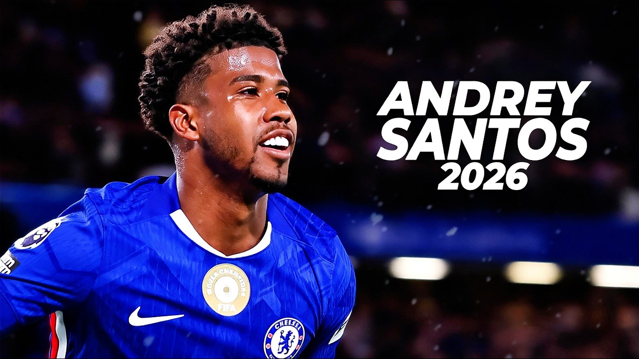 Andrey Santos &ndash; Complete Midfield Engine 🇧🇷 | 2026ᴴᴰ