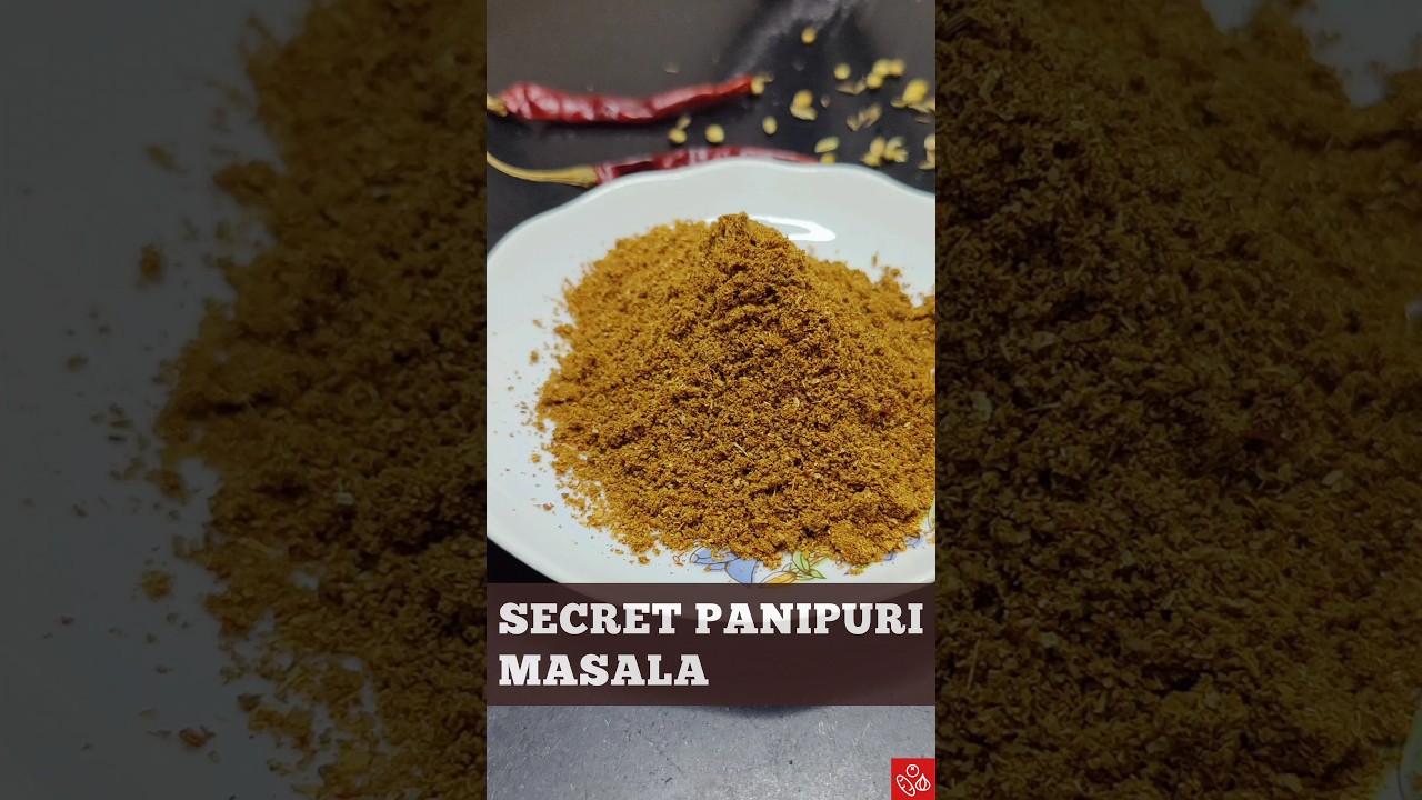 Secret Panipuri Masala | Bengali Bhaja Masala #ytshorts #shorts #panipuri #bhajamasala