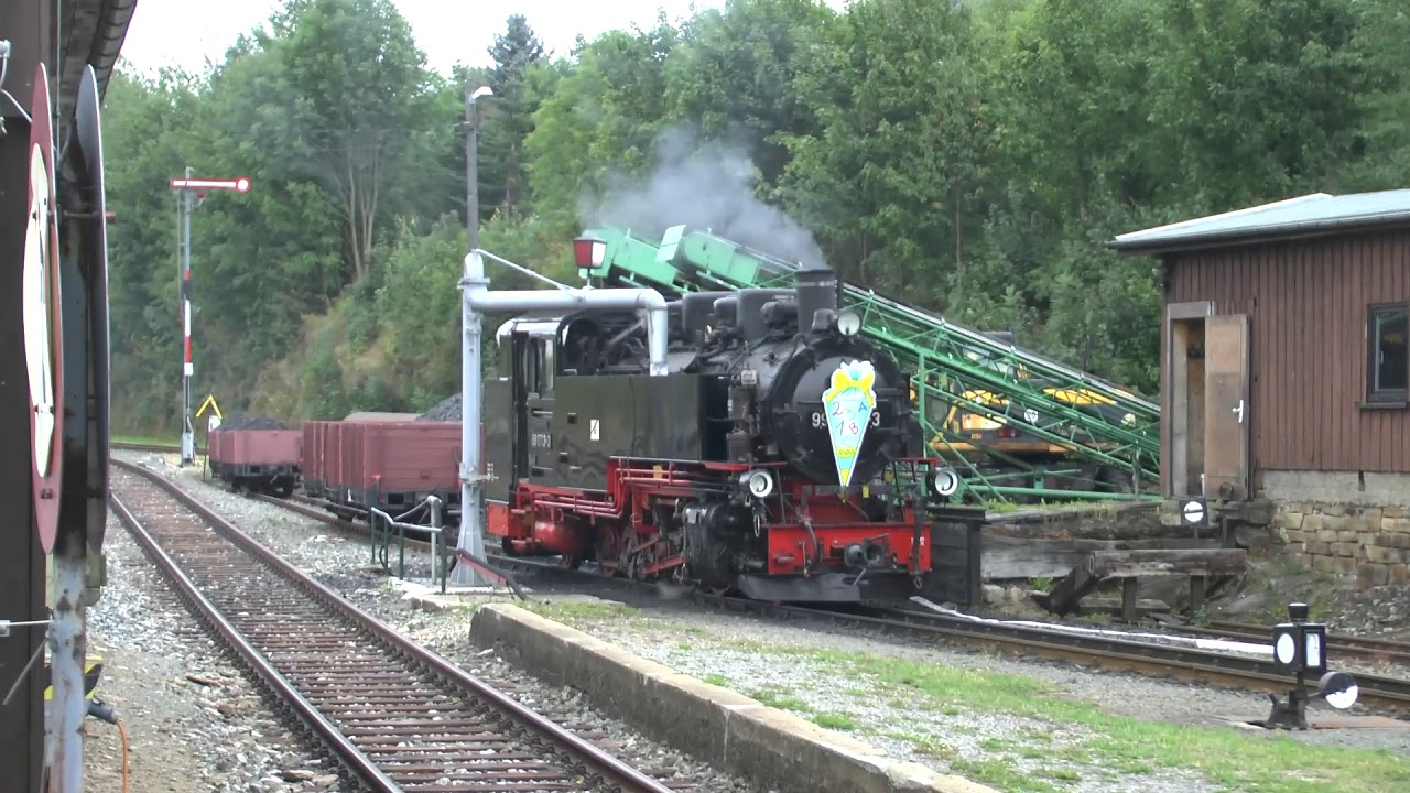 Schmalspurbahn im Erzgebirge, Oberwiesenthal, Cranzahl, Jöhstadt, Steinbach