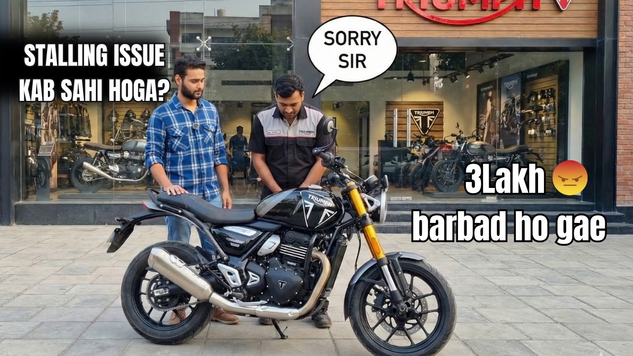 SPEED 400 STALLING ISSUE! 😡 I NEED ANSWER @TriumphMotorcyclesIndia
