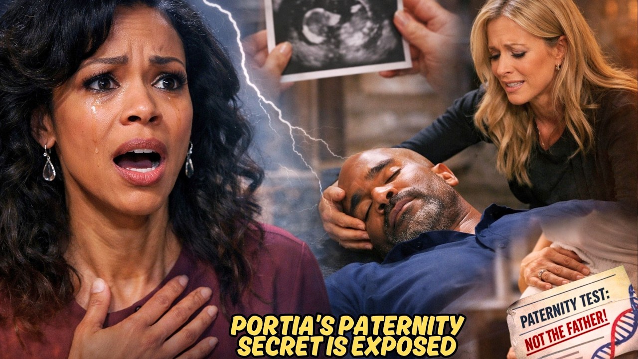 OMG DNA Bombshell! Curtis Faints After Learning Portia’s Child Isn’t His 😱 | GH Spoilers