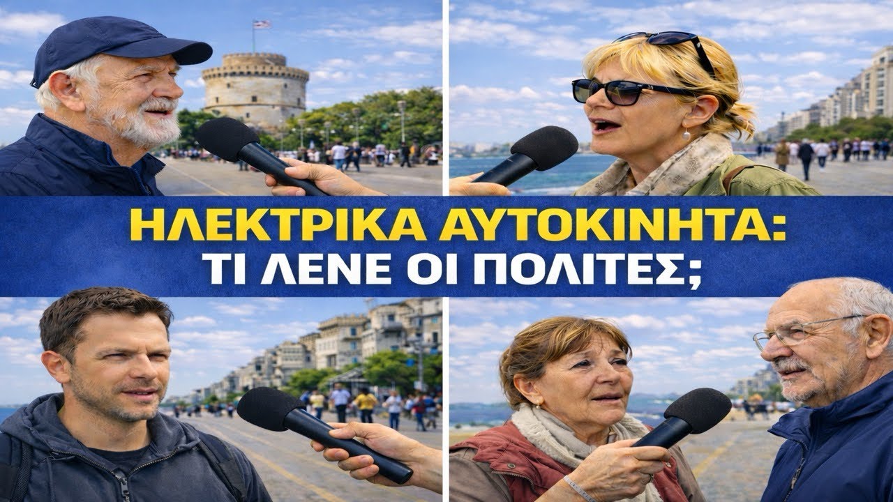ΤΙ ΠΙΣΤΕΥΟΥΝ ΟΙ ΕΛΛΗΝΕΣ ΓΙΑ ΤΑ ΗΛΕΚΤΡΙΚΑ ΑΥΤΟΚΙΝΗΤΑ - ΡΕΠΟΡΤΑΖ ΣΤΟΝ ΔΡΟΜΟ