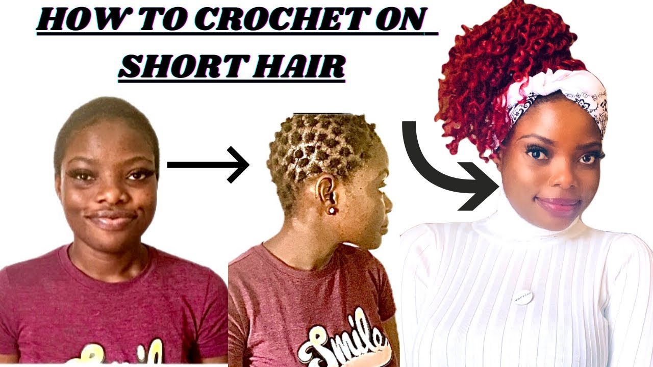 😱🔥HOW TO CROCHET YOUR SHORT HAIR WITH BANTU KNOTS/PUFF-PUFF🔥OMG SHE BROKE THE CODE. VERY DETAILED