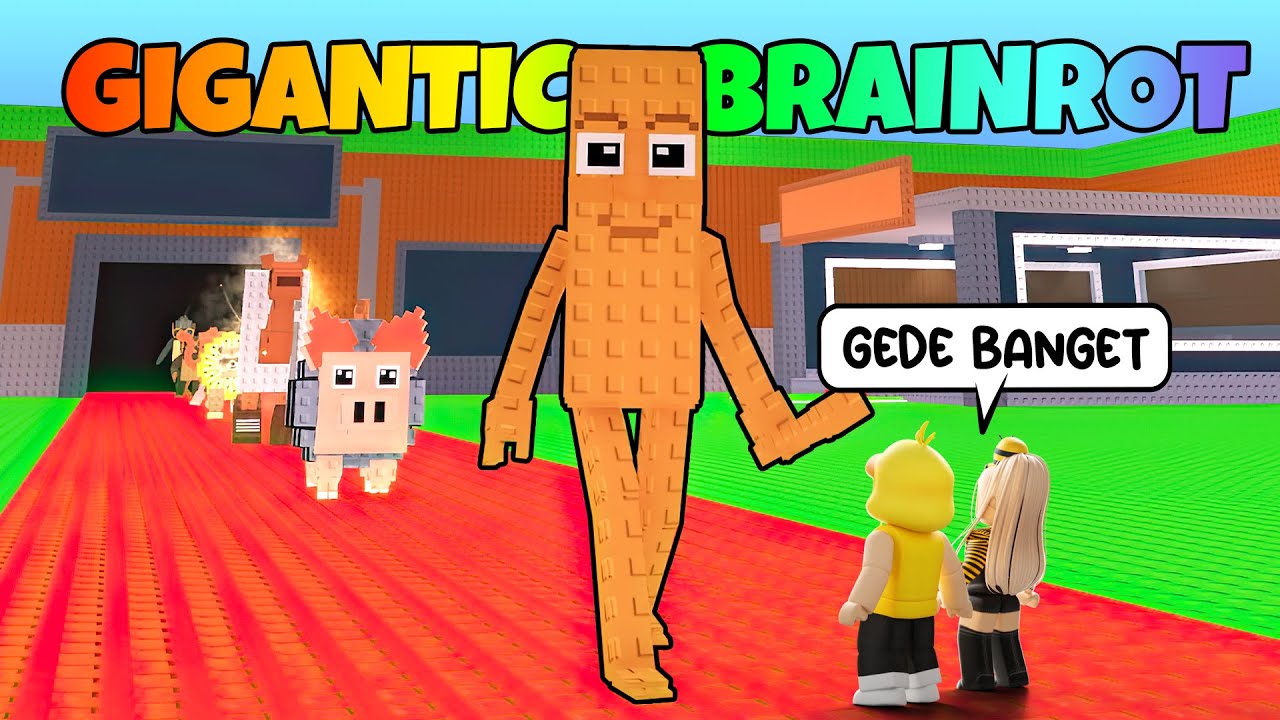 GEDE BANGET!! Steal a BRAINROT TERBESAR di Roblox!! - Roblox Steal a Brainrot but BIG