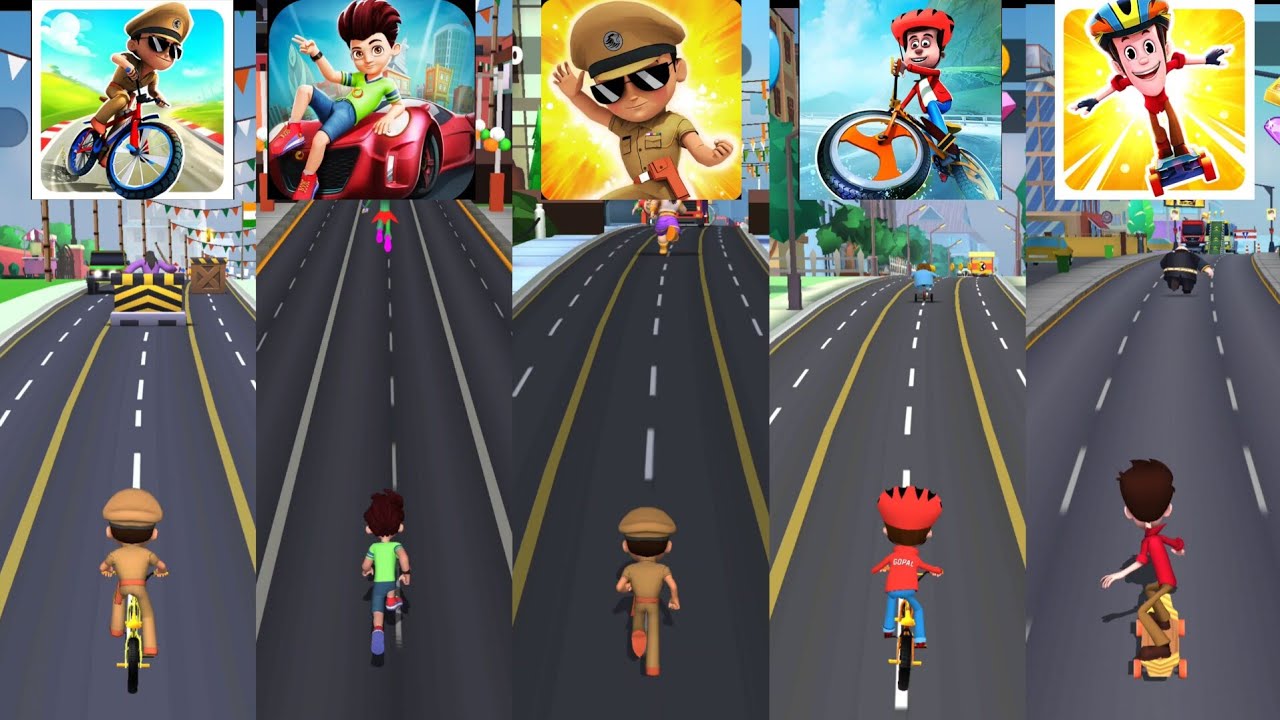 Little Singham Cycle Race 🆚 Kicko & Super Speedo 🆚 Little Singham 🆚 Golmaal Jr 🆚 Smaashhing Simmba
