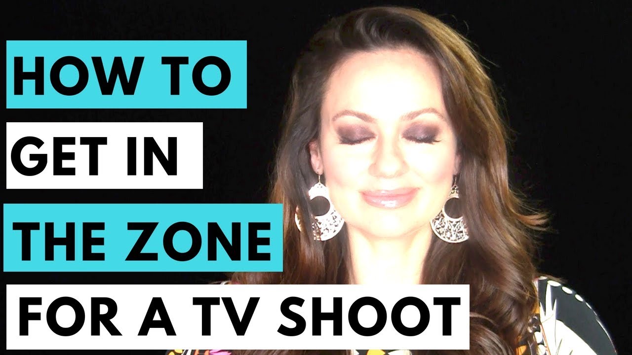 How To Get In The Zone On Camera | TV Training Tips