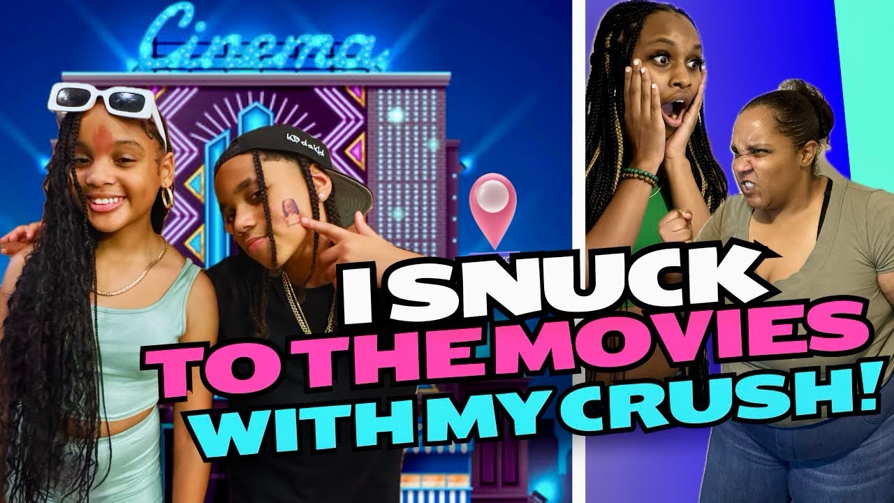 STRAWBERRY SNEAKS TO THE MOVIES WITH KD DA KID‼️EP 1