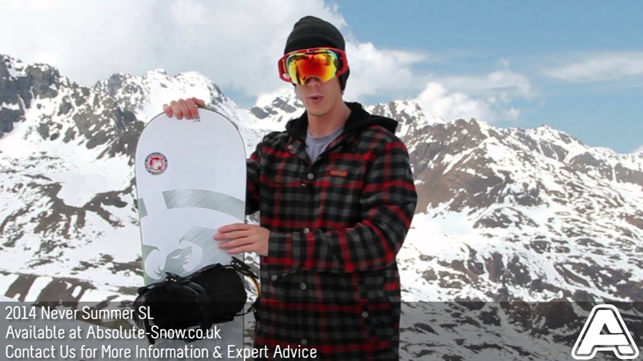 2013 / 2014 | Never Summer SL Snowboard | Video Review