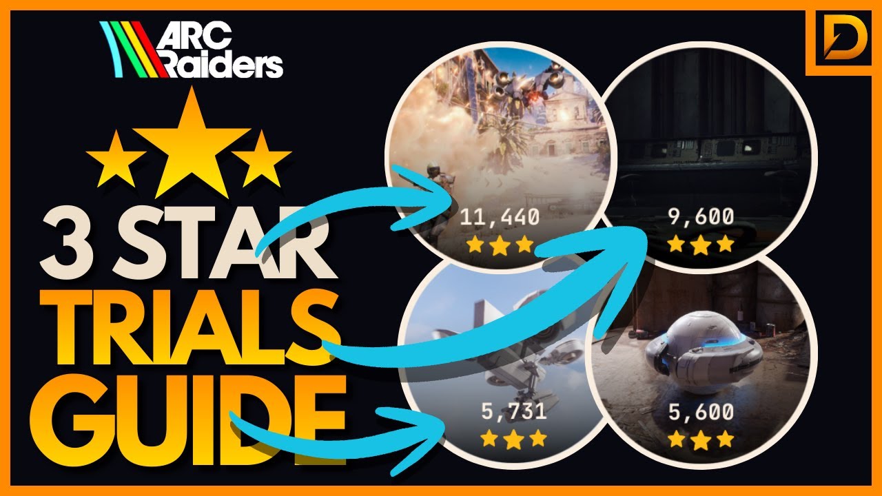 How to Easily 3-Star these ARC Raiders Trials in 2–3 Raids...