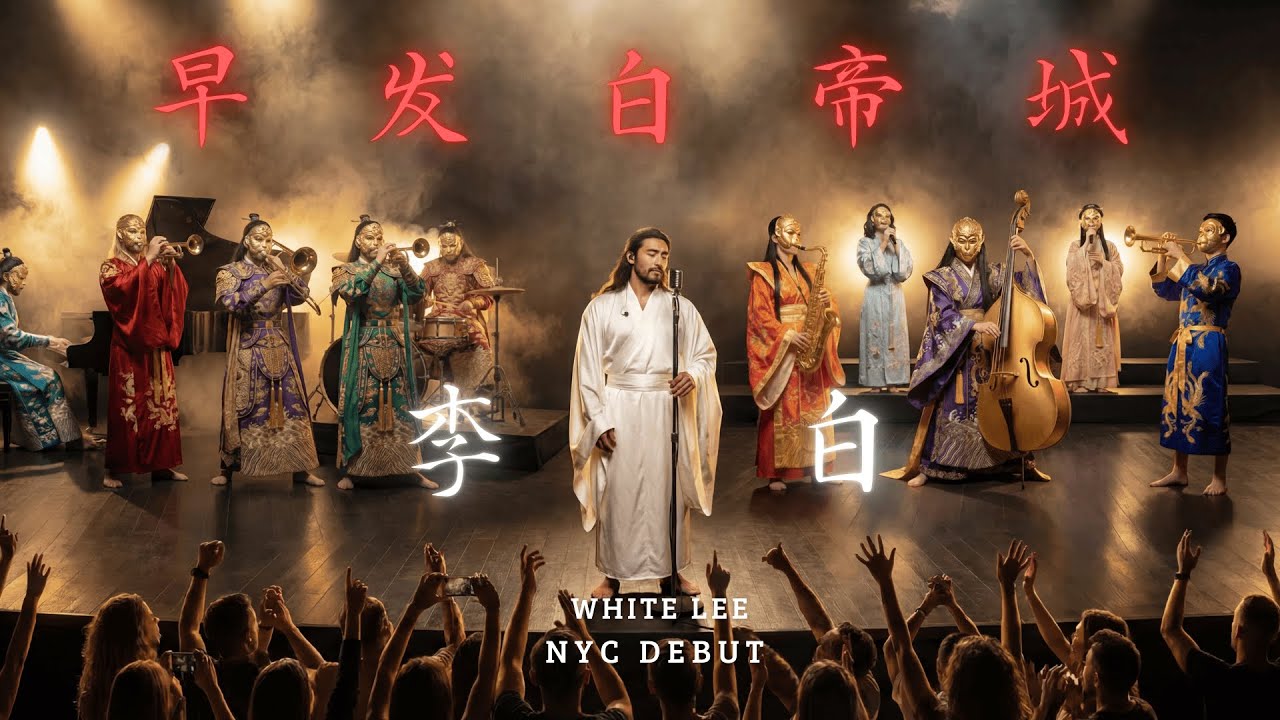 【首发】刚刚，李白在纽约开了场演唱会 [DEBUT] JUST IN: Li Bai Just Lit Up New York City.