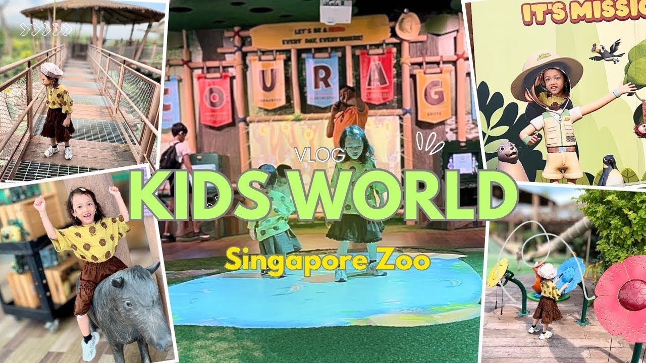 Singapore Zoo Kids World: A Day of Fun & Learning with Amazing Animals