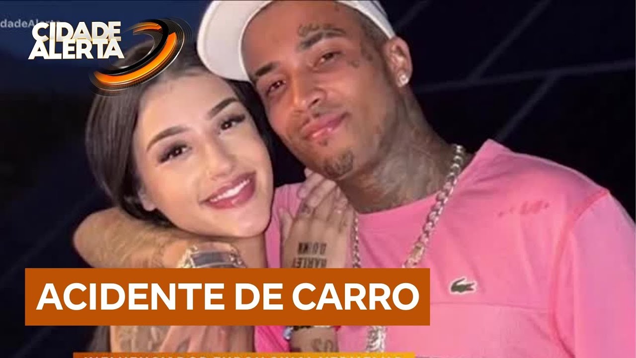 Influenciadores Gato Preto e Bia Miranda estariam alcoolizados durante acidente de carro