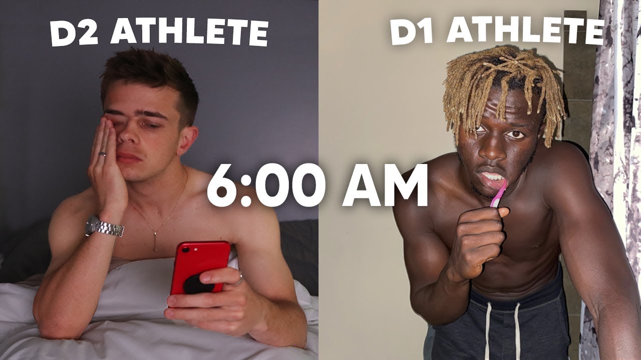 День из жизни: D1 Athlete против D2 Athlete при участии @WilliamAkio