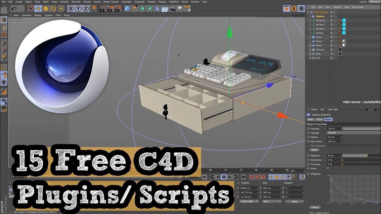 Cinema 4D free Plugins and Scripts