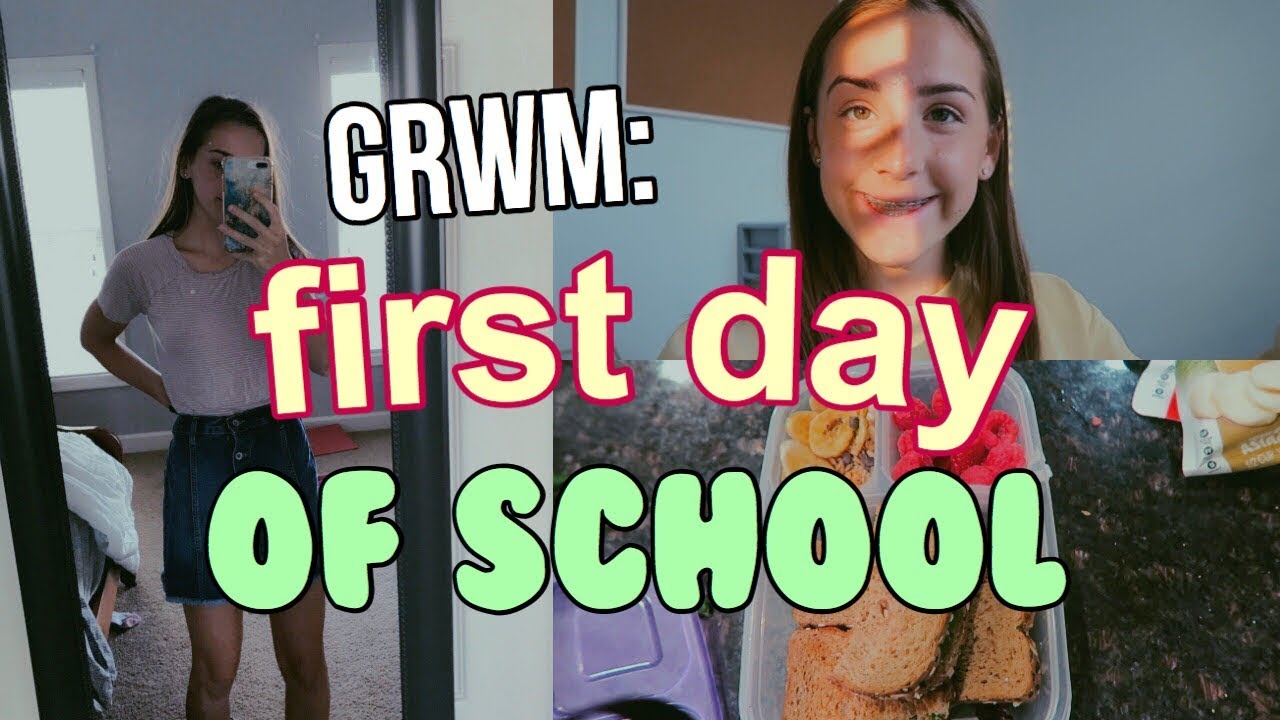 GRWM: FIRST DAY OF HIGH SCHOOL (FRESHMAN) | Lauren Evelyn