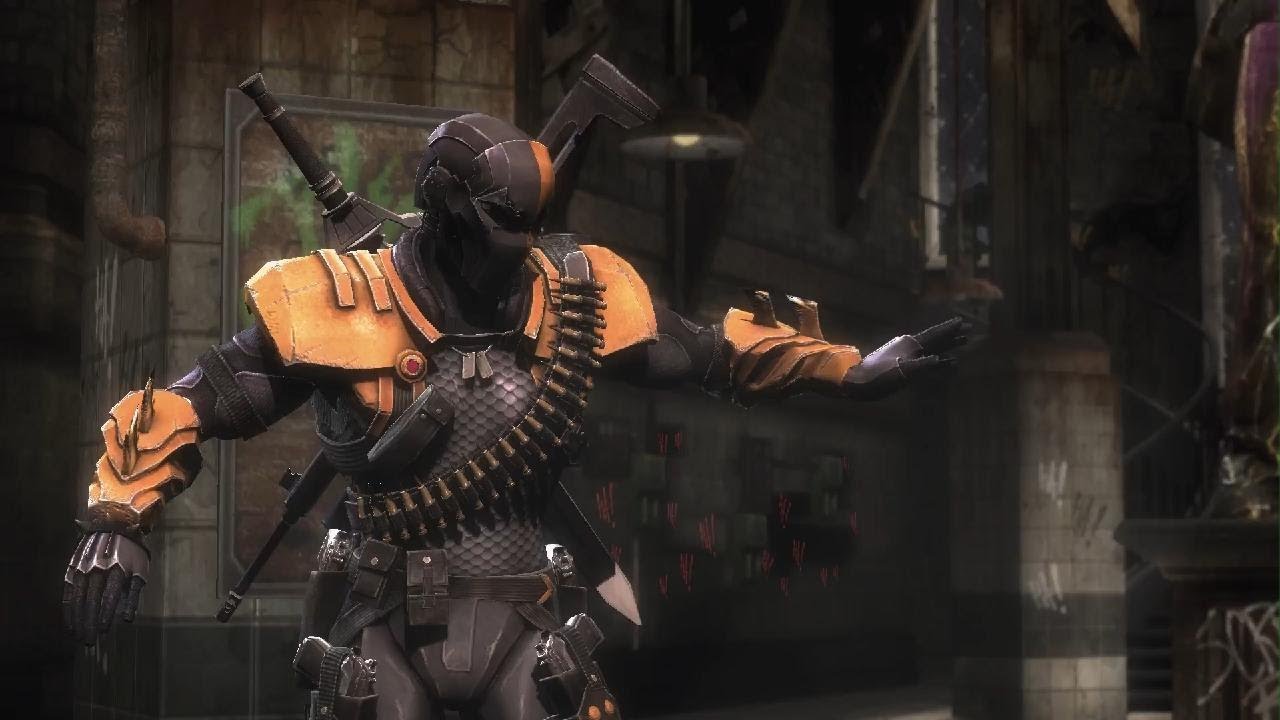 Injustice: Gods Among Us Deathstroke vs The Joker