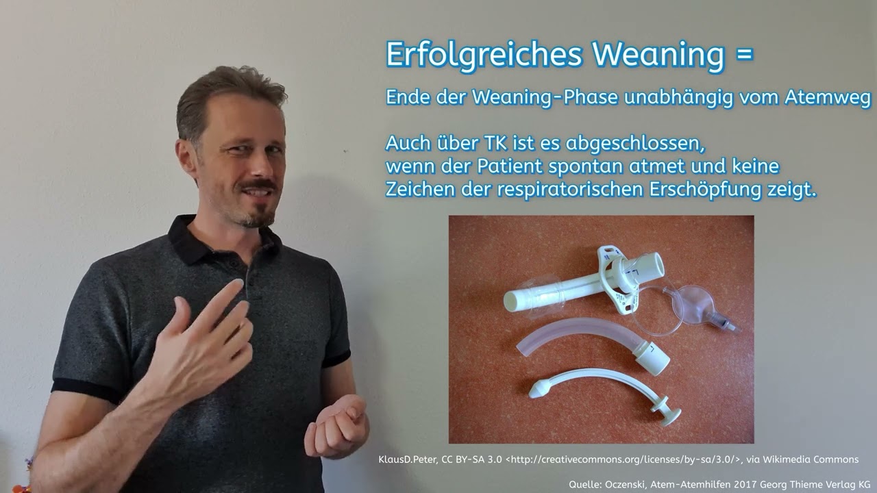 Das Weaning - Teil 1 - Definition, Einteilung, Bedeutung für den Patienten