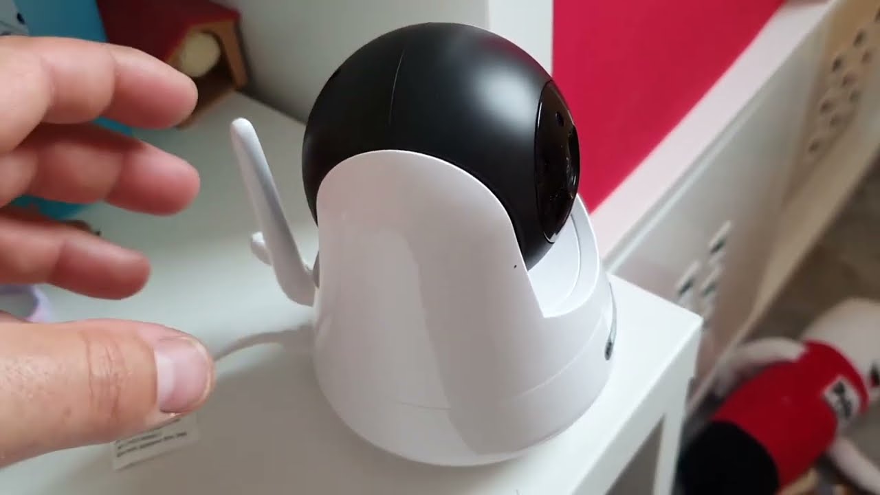 Babyphone mit Kamera 720P, Paris Rhône Video Baby Monitor, Ein Klasse Teil, bis auf schief geklebte