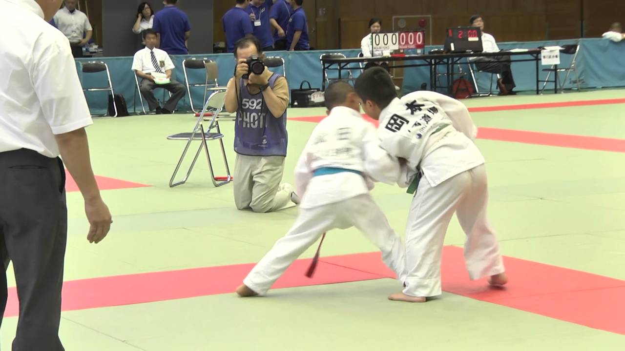 第８回スポーツひのまるキッズ東海小学生柔道大会－２年生男女混合無差別決勝戦
