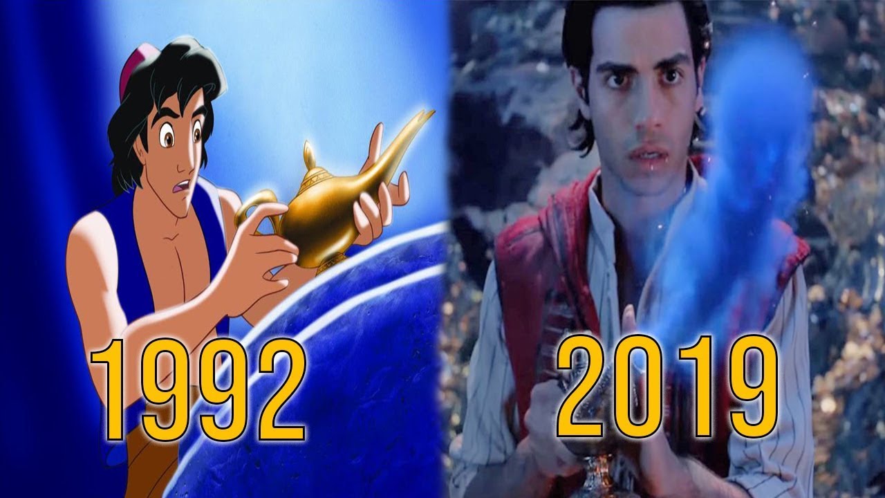 Evolution of Aladdin in Movies (1992-2019)