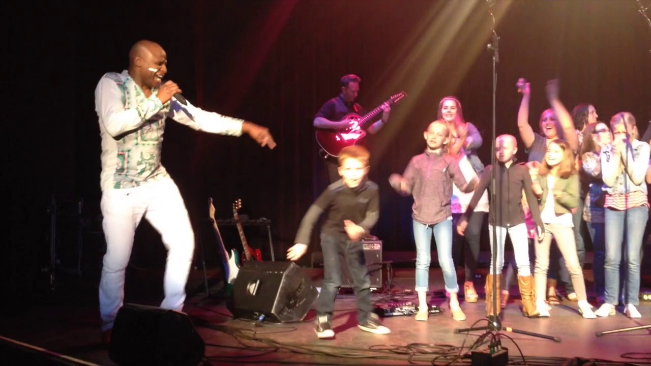 Alex Boye's 7_year old nephew explodes onstage